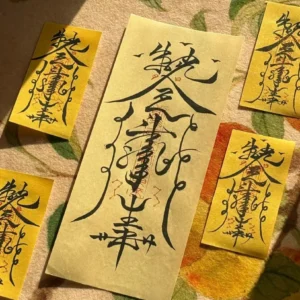Taoist energy talismans (wealth and health)