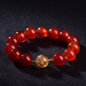 Red Agate Bracelet