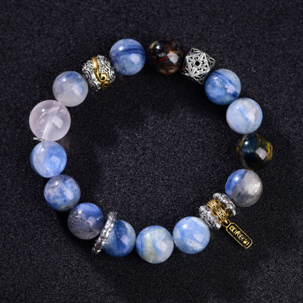 Monet Garden Blue Crystal Bracelet - Image 2