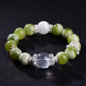 Green Grape Crystal Bracelet