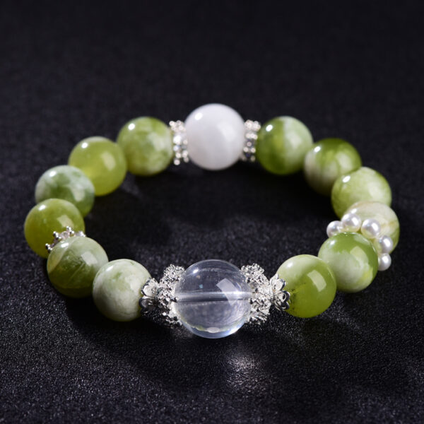 Green Grape Crystal Bracelet