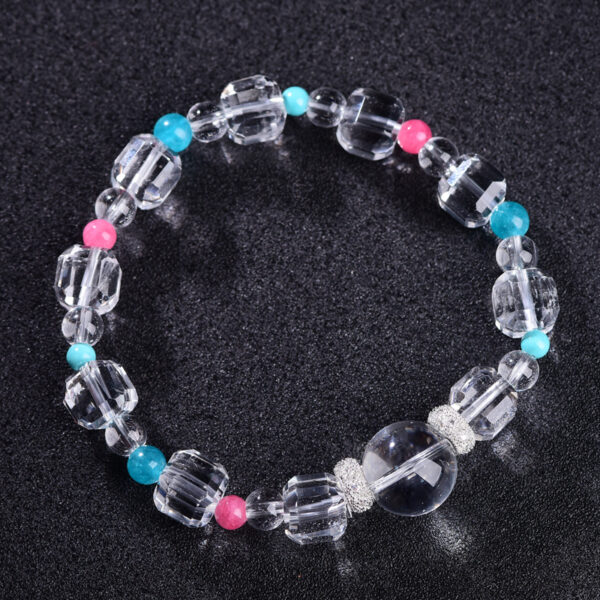 White Crystal Bracelet - Image 3