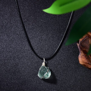 Natural Green Crystal Pendant