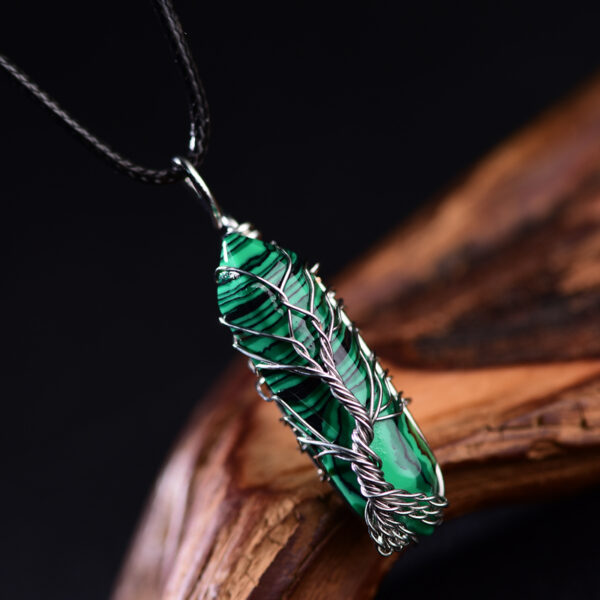 Peacock Stone Pendant - Image 2