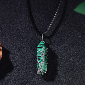 Peacock Stone Pendant