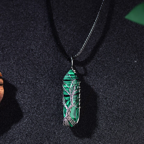 Peacock Stone Pendant