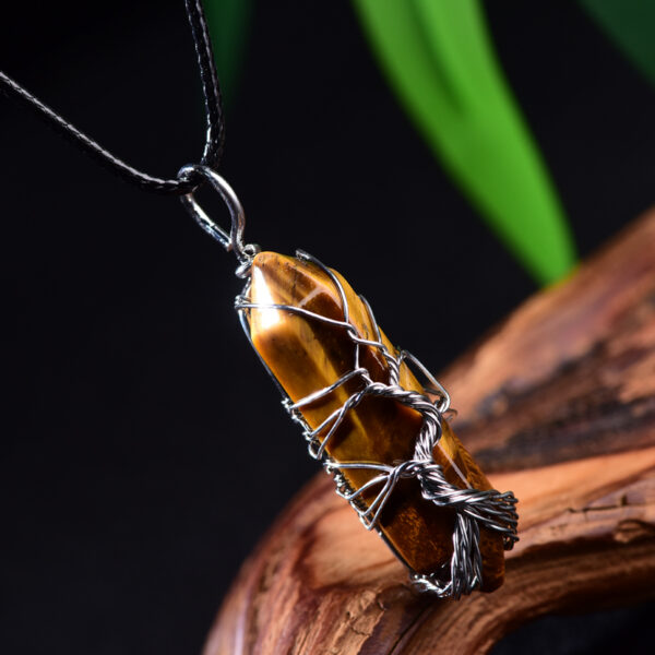 Tiger Eye Stone Pendant - Image 2