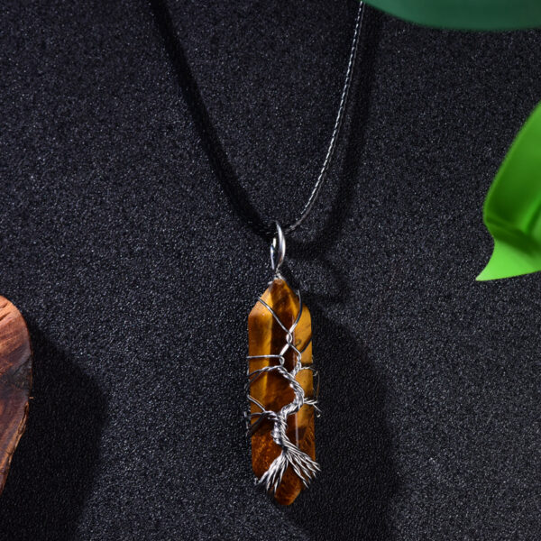 Tiger Eye Stone Pendant