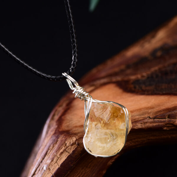 Natural Citrine Pendant - Image 3