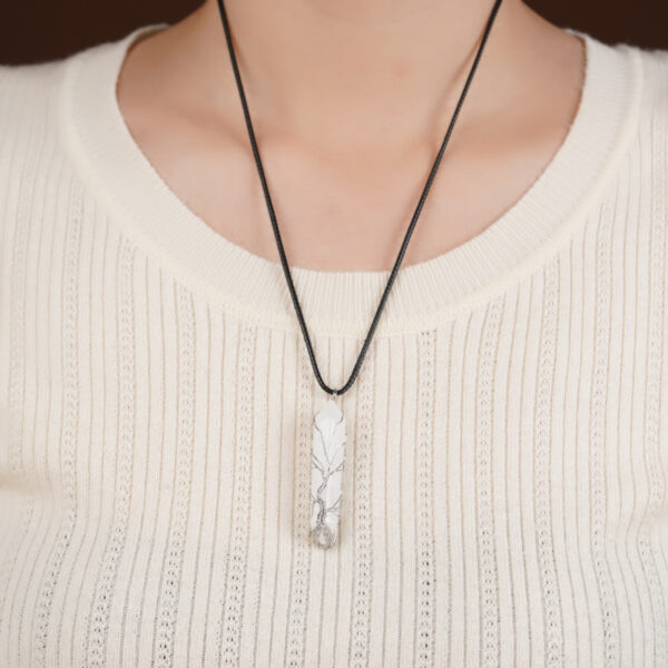 White Crystal Pendant - Image 2