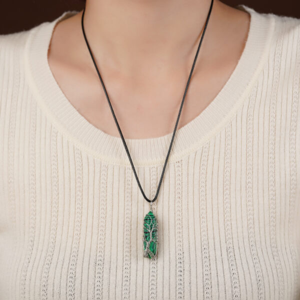 Peacock Stone Pendant - Image 3