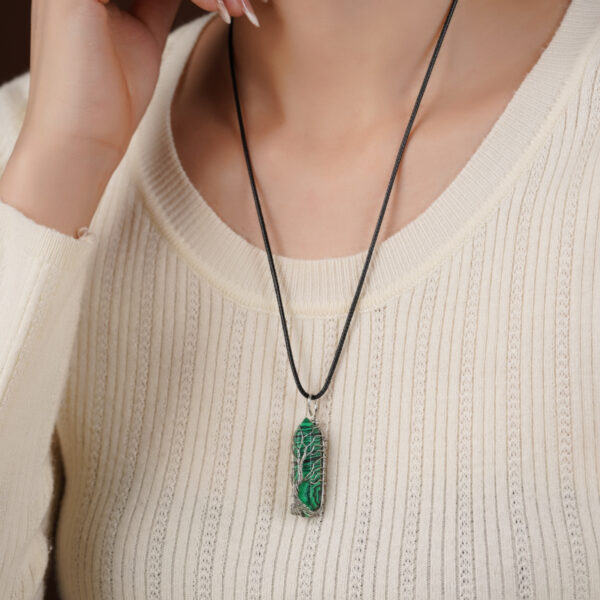 Peacock Stone Pendant - Image 4