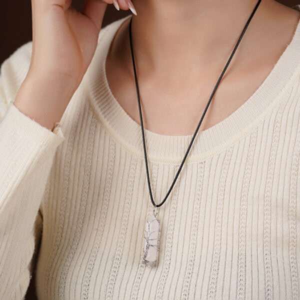 Pink Crystal Pendant - Image 4