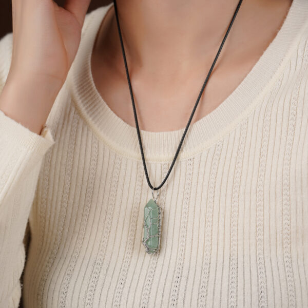 Green Crystal Pendant - Image 4
