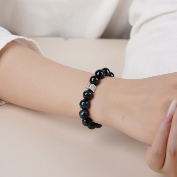 Blue Tiger Eye Stone Bracelets - Image 2