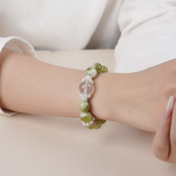 Green Grape Crystal Bracelet - Image 4
